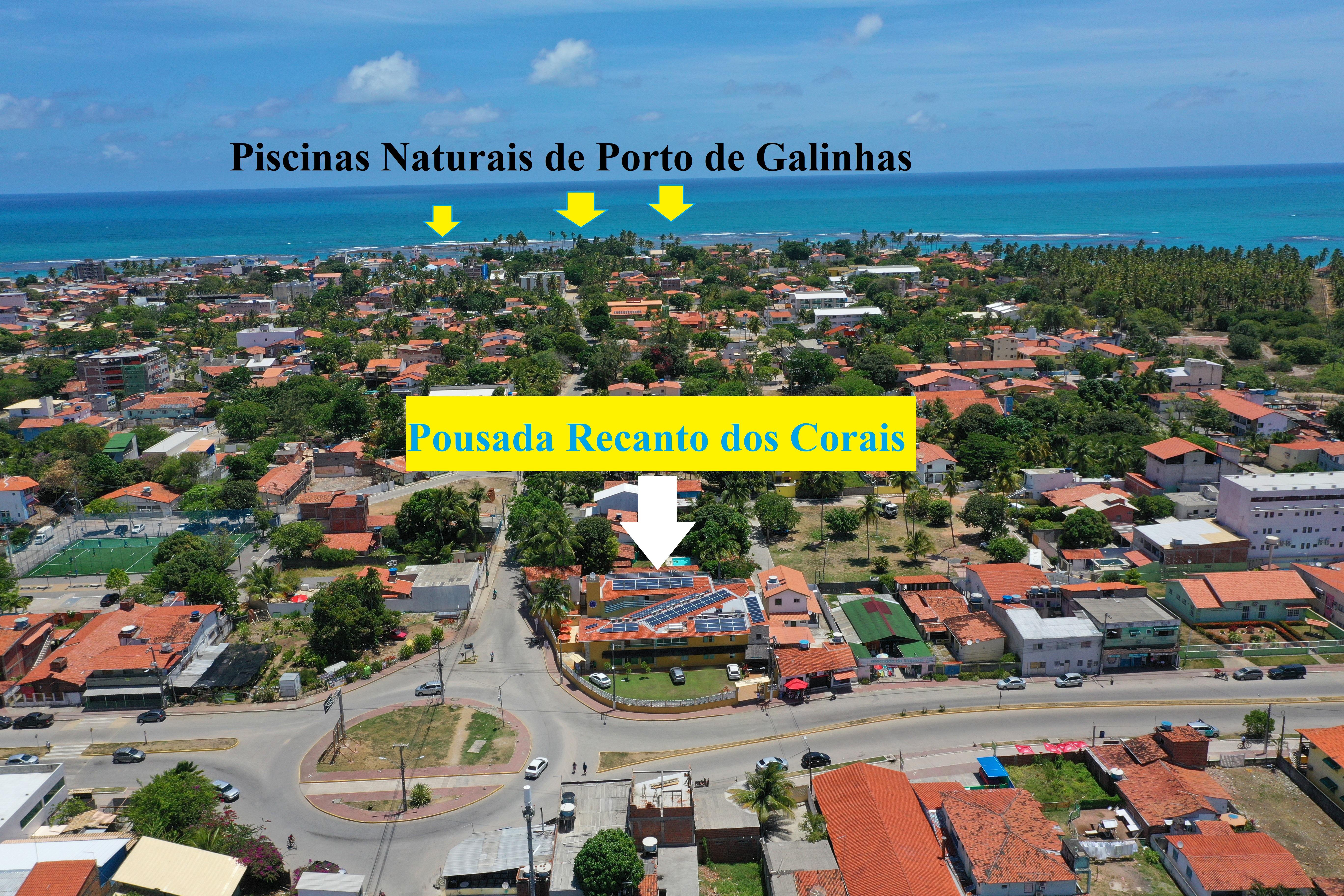 Pousada Recanto Dos Corais Pôrto das Galinhas Eksteriør billede
